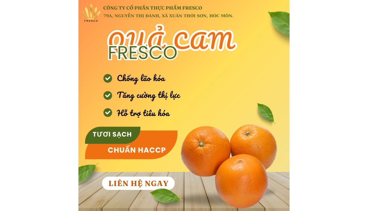 QUẢ CAM FRESCO